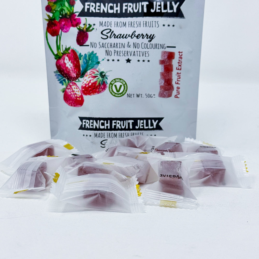 Hello March French Fruit Jelly Strawberry * VEGAN **