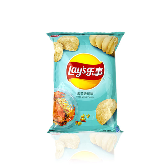 Lays Fried Crab Flavor