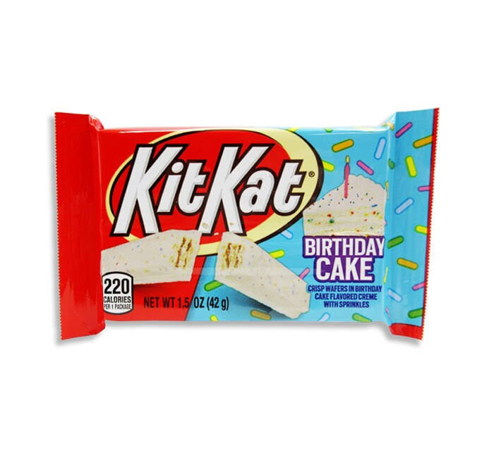 KIT KAT® Birthday Cake Flavor (Standard Size Bar 1.5oz)