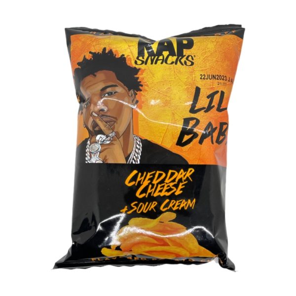 Rap Snacks Lil Baby Cheddar Cheese + Sour Cream