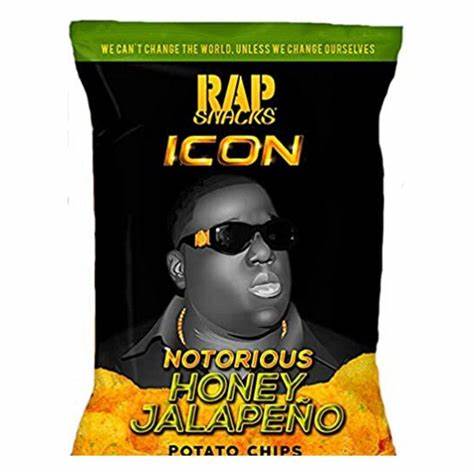 Rap Snacks The Notorious B.IG. ICON Honey Jalapeño Chips