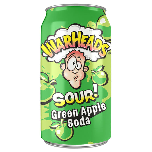 Warheads Sour Green Apple Soda Flavor