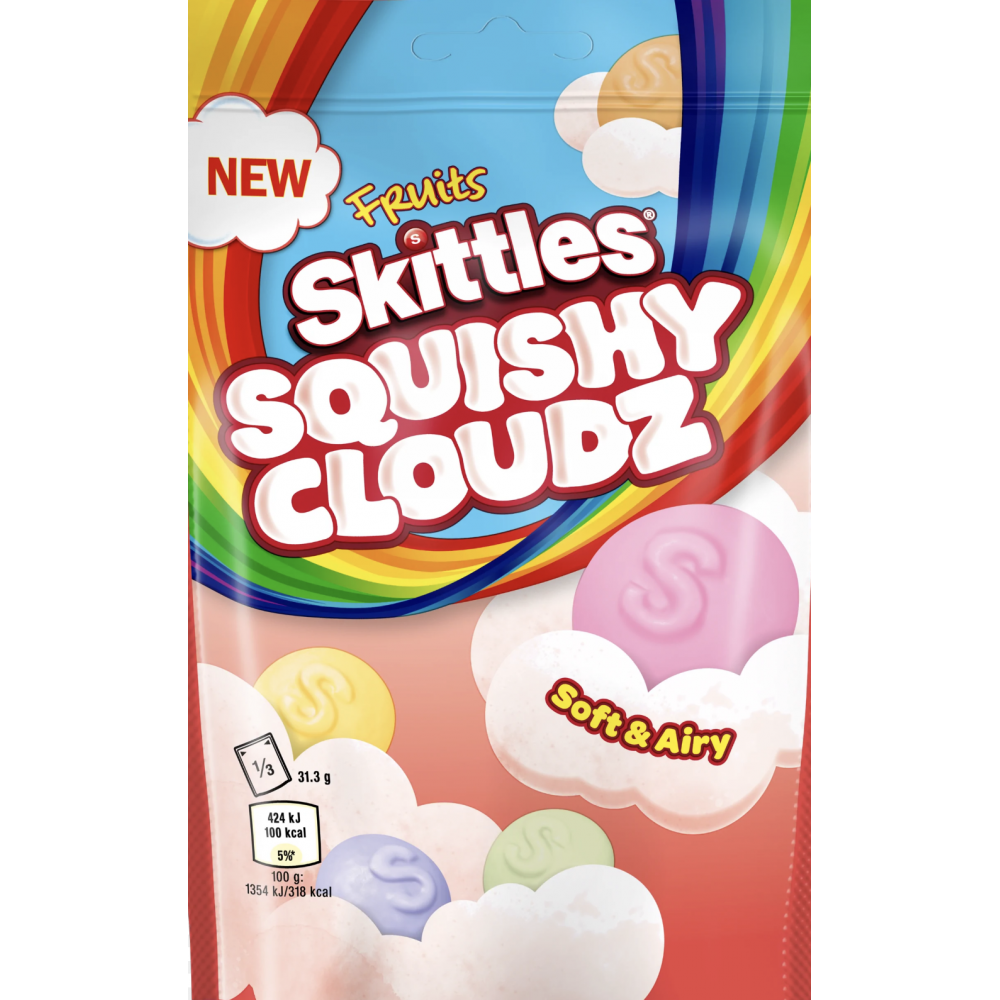 Skittles Squishy Clouds